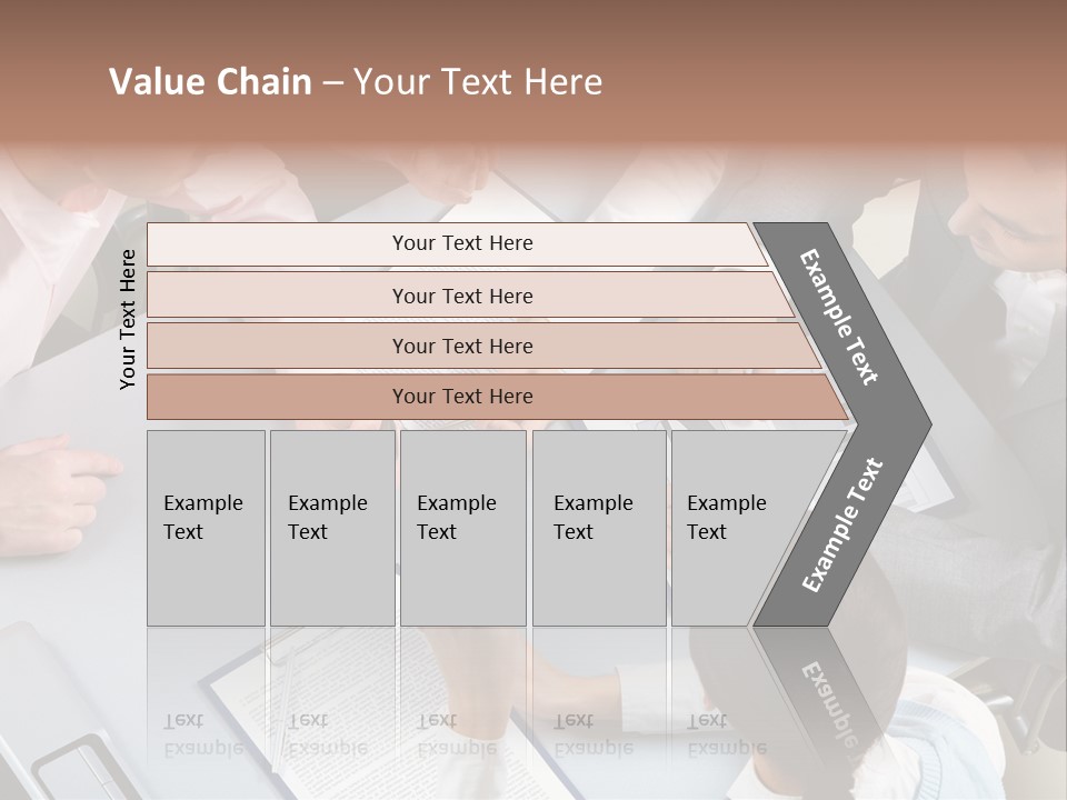 Holding Corporate Collaboration PowerPoint Template