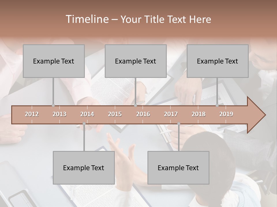 Holding Corporate Collaboration PowerPoint Template