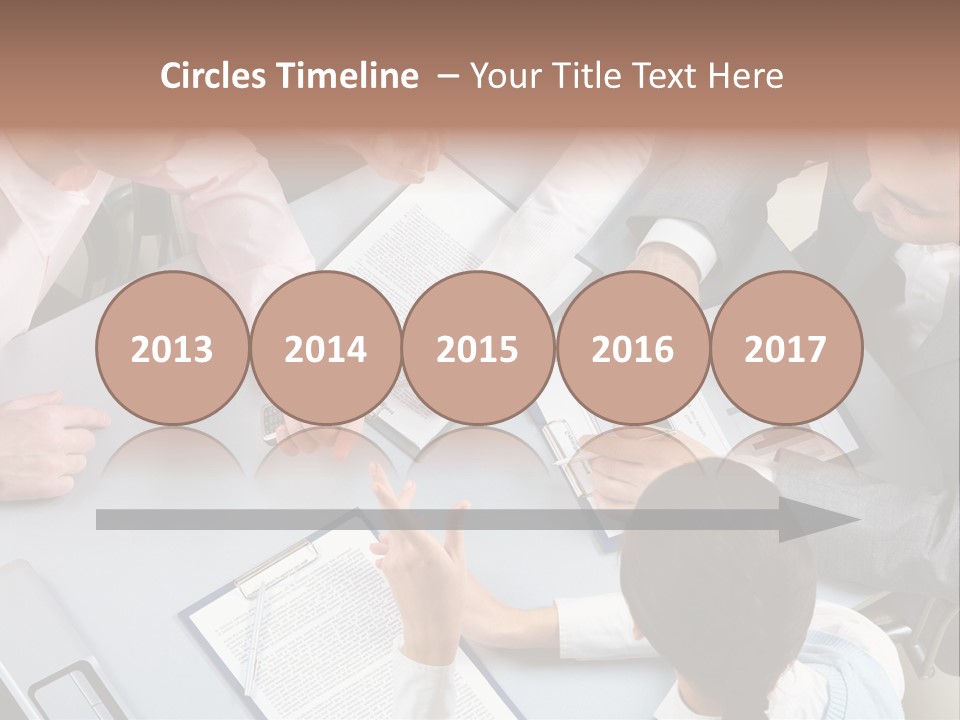 Holding Corporate Collaboration PowerPoint Template