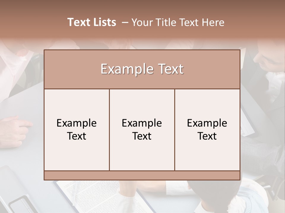 Holding Corporate Collaboration PowerPoint Template