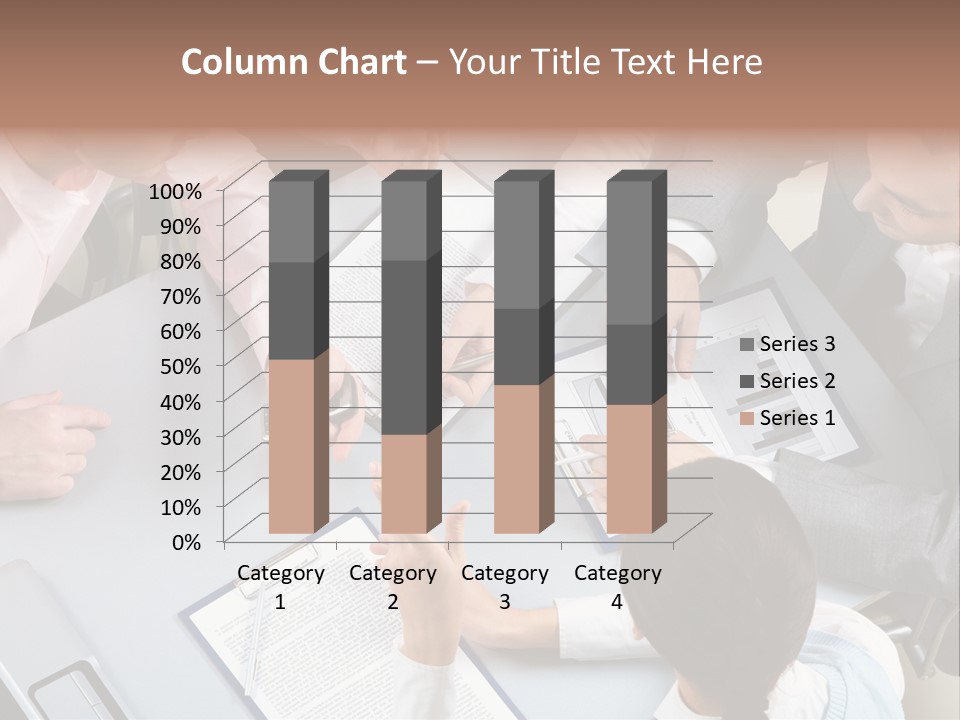 Holding Corporate Collaboration PowerPoint Template