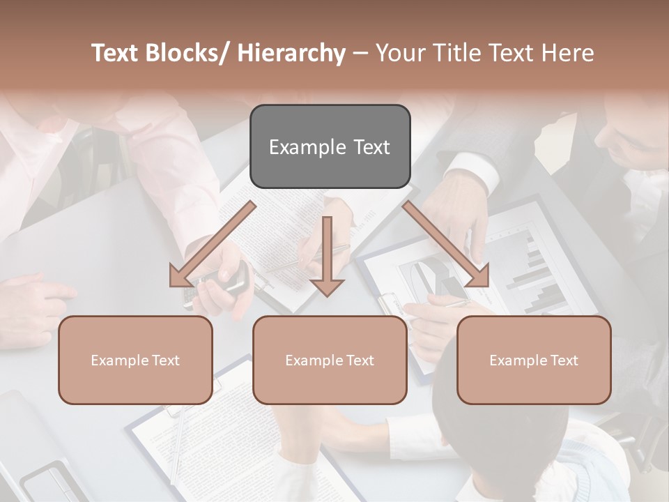 Holding Corporate Collaboration PowerPoint Template