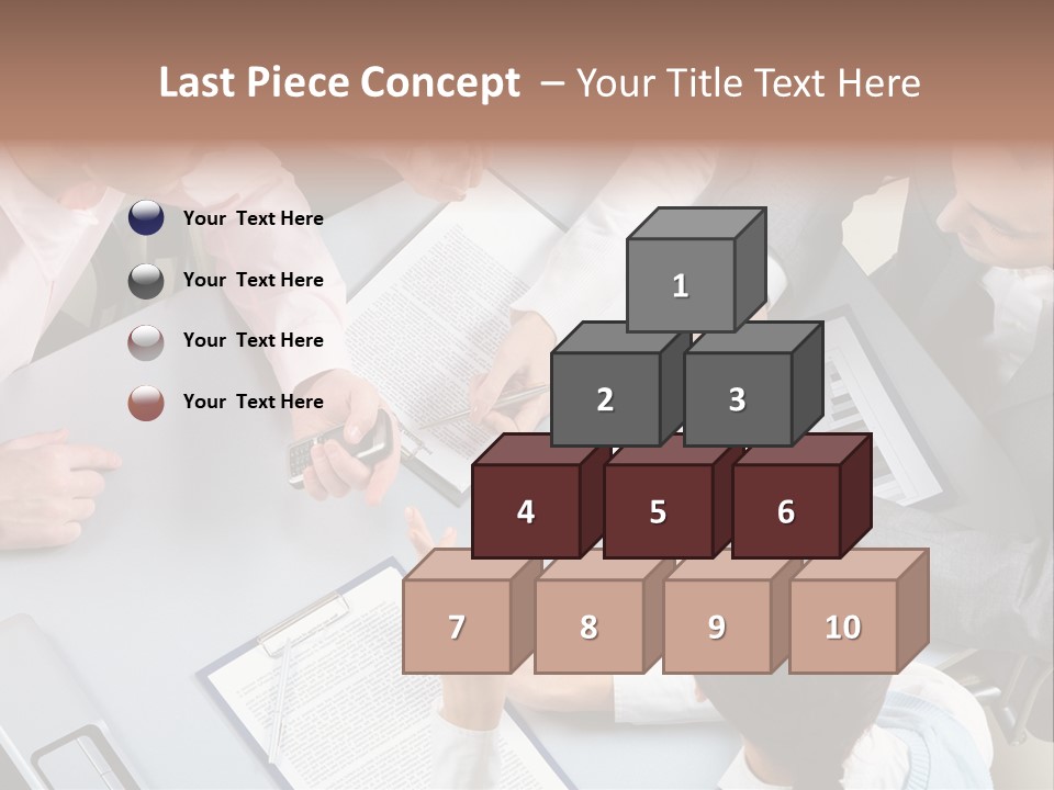 Holding Corporate Collaboration PowerPoint Template