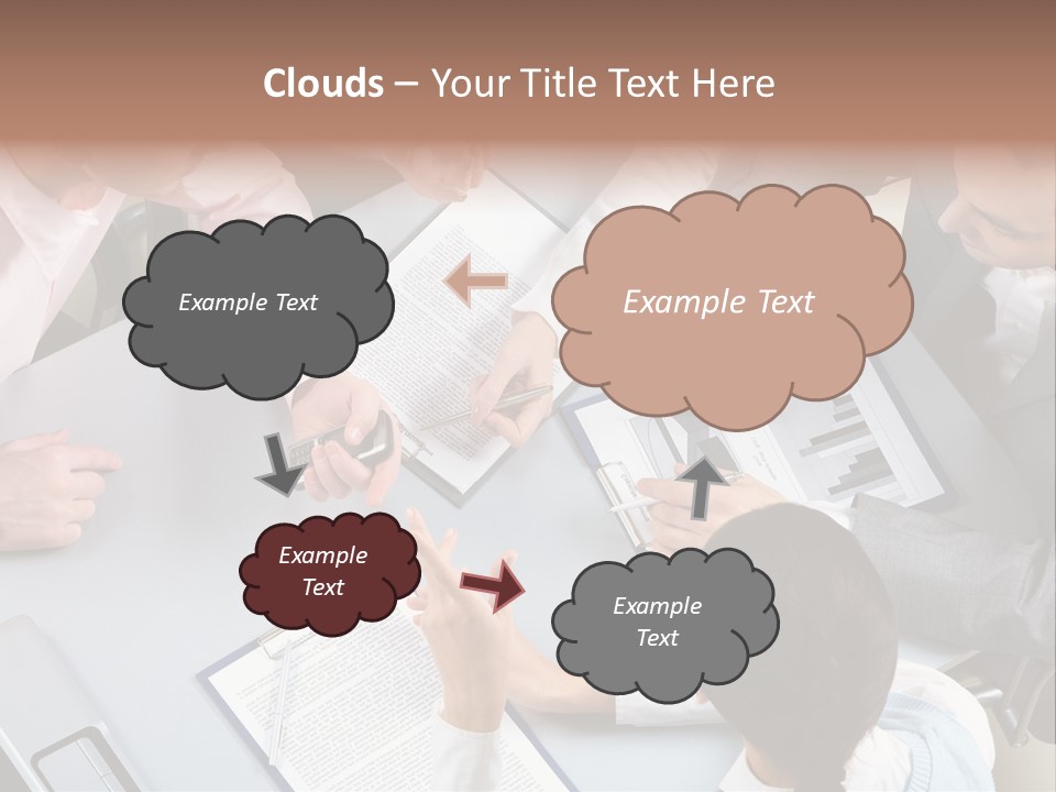 Holding Corporate Collaboration PowerPoint Template