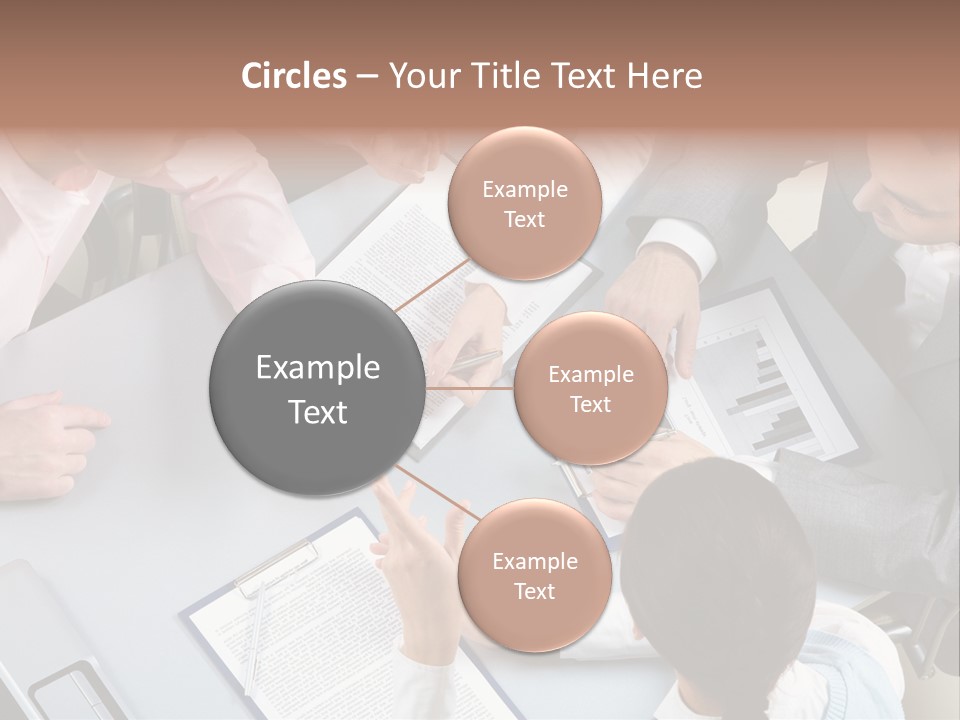 Holding Corporate Collaboration PowerPoint Template