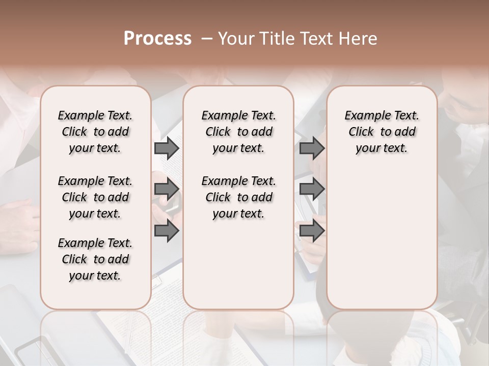 Holding Corporate Collaboration PowerPoint Template