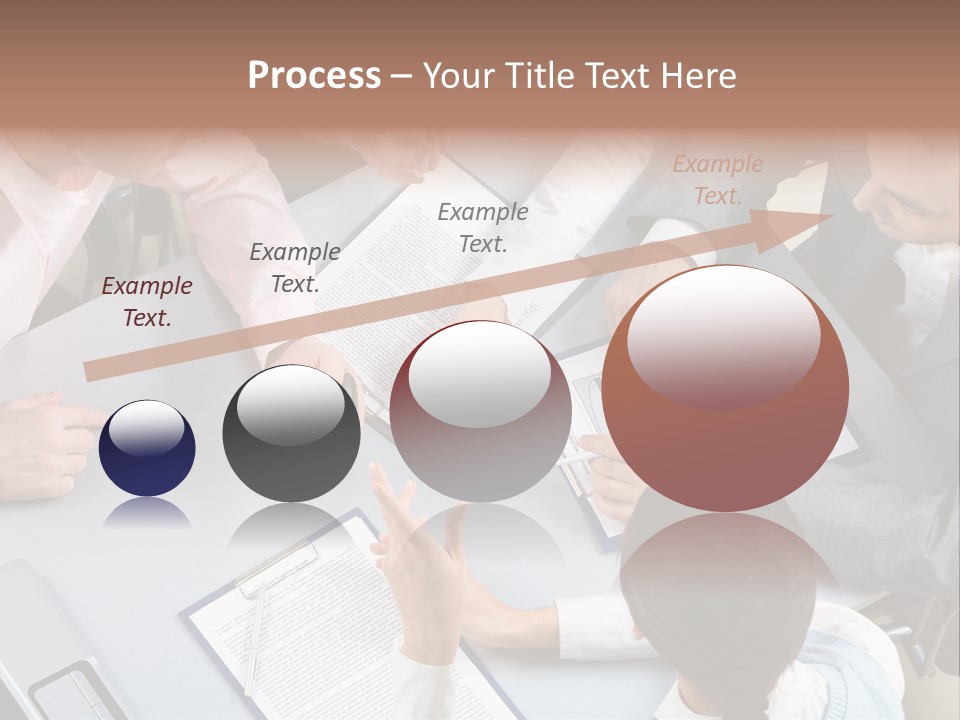 Holding Corporate Collaboration PowerPoint Template