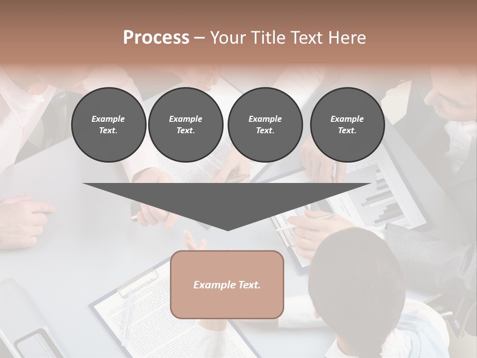 Holding Corporate Collaboration PowerPoint Template