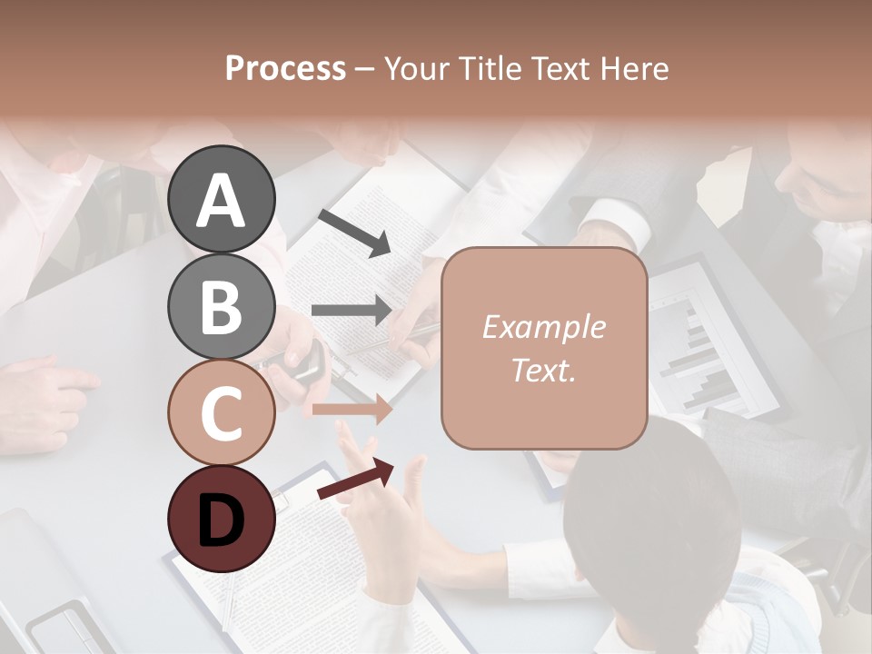 Holding Corporate Collaboration PowerPoint Template