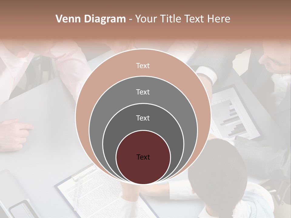 Holding Corporate Collaboration PowerPoint Template