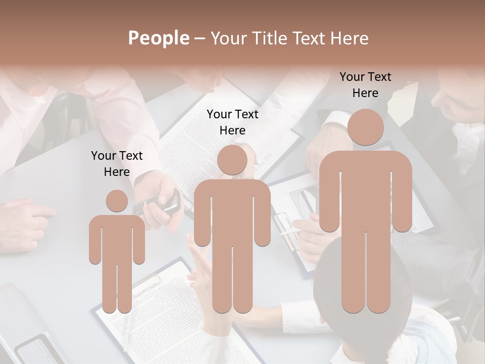 Holding Corporate Collaboration PowerPoint Template