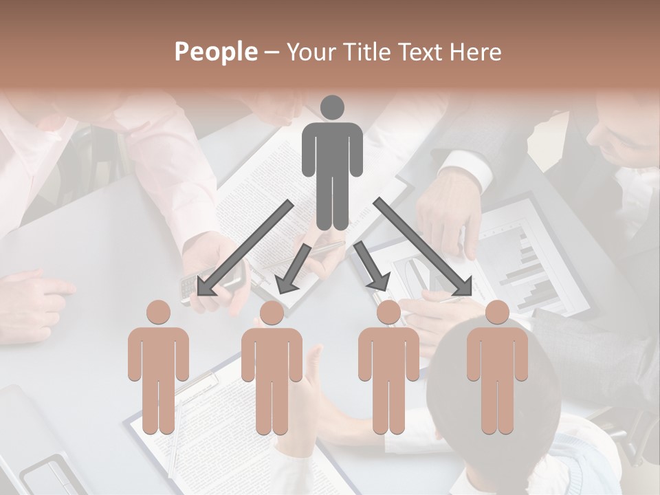 Holding Corporate Collaboration PowerPoint Template