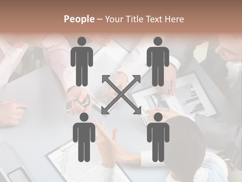 Holding Corporate Collaboration PowerPoint Template