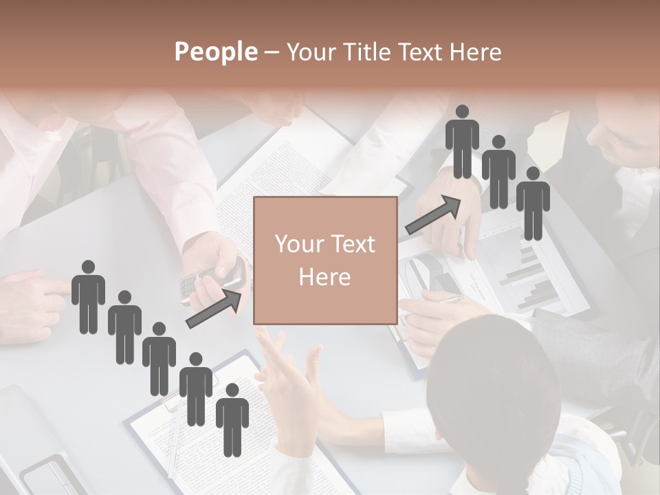 Holding Corporate Collaboration PowerPoint Template