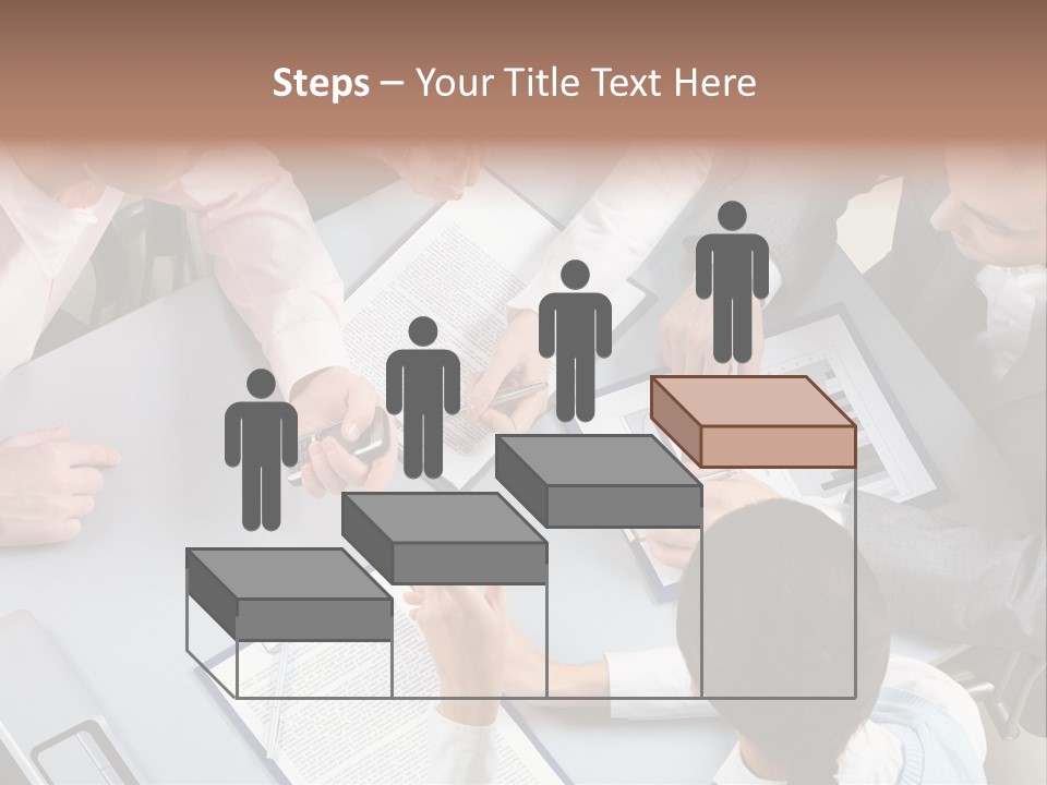 Holding Corporate Collaboration PowerPoint Template