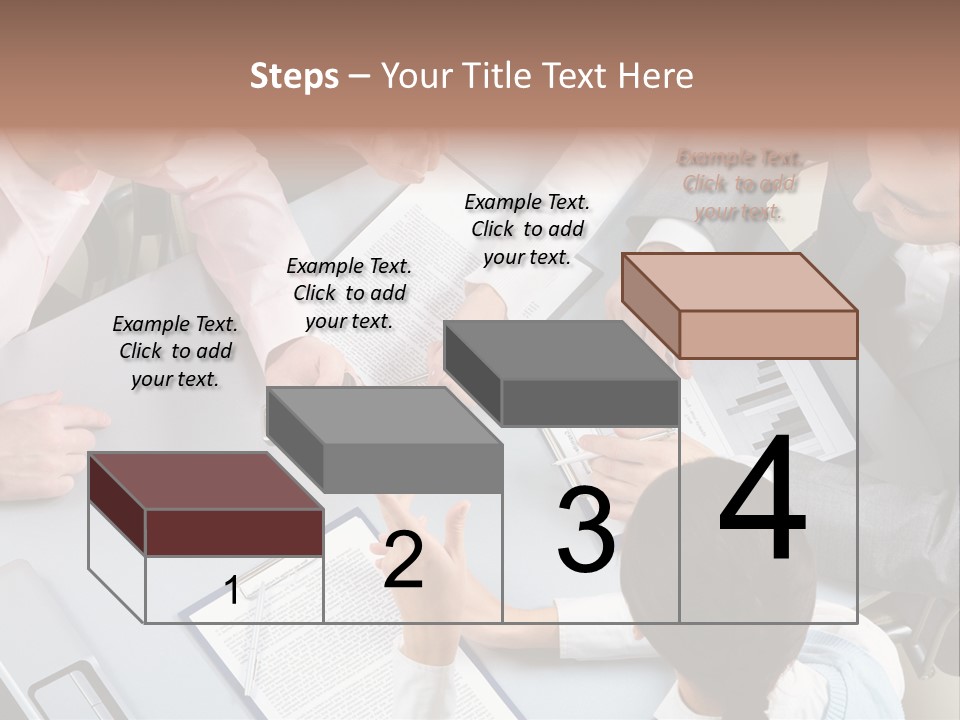 Holding Corporate Collaboration PowerPoint Template