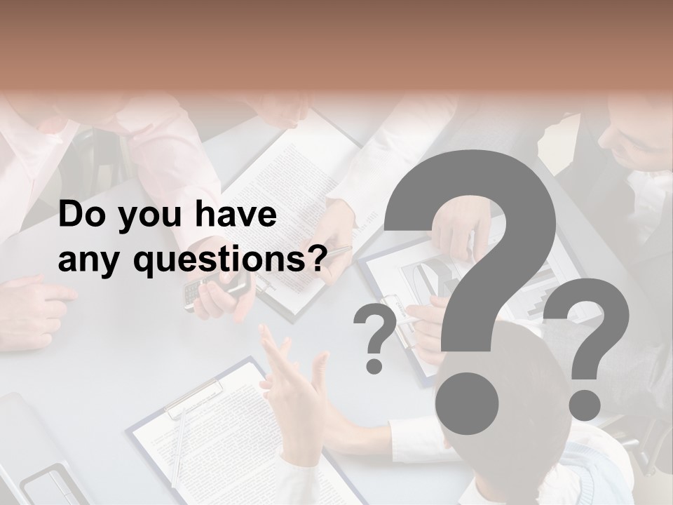 Holding Corporate Collaboration PowerPoint Template