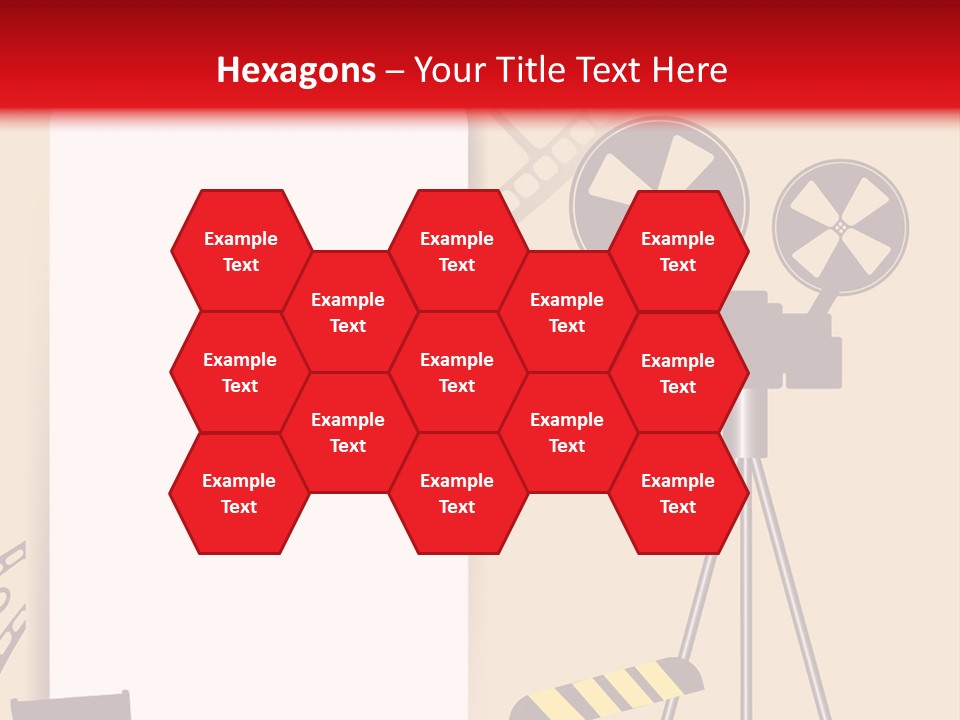 Blockbuster Cameraman Presentation PowerPoint Template