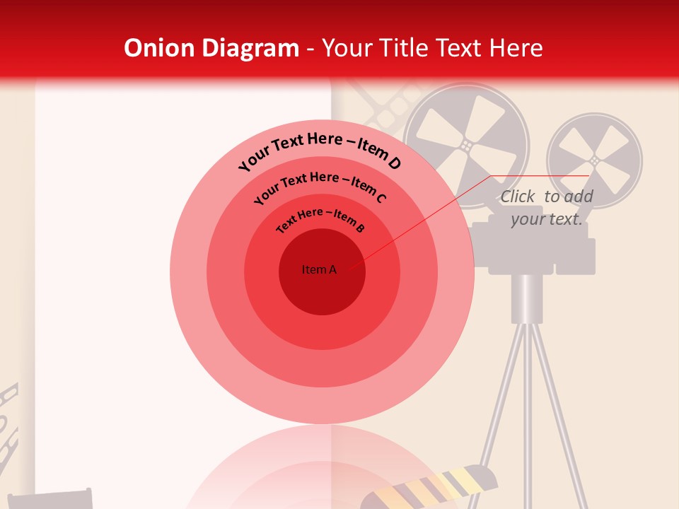 Blockbuster Cameraman Presentation PowerPoint Template