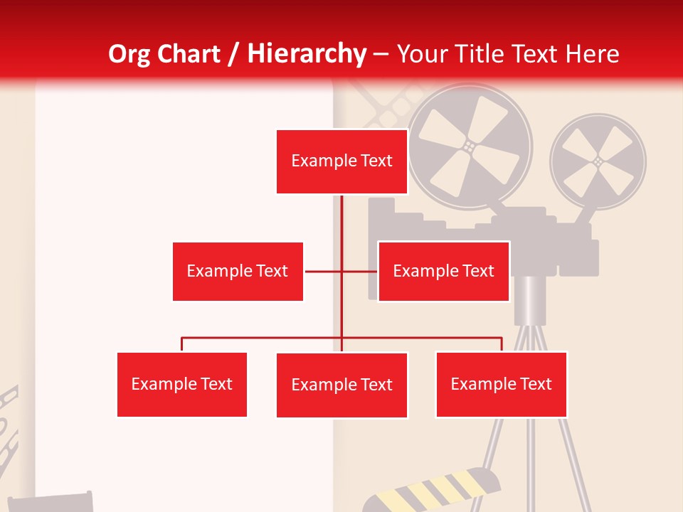 Blockbuster Cameraman Presentation PowerPoint Template