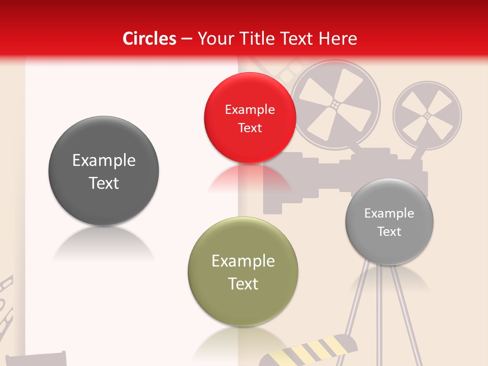 Blockbuster Cameraman Presentation PowerPoint Template