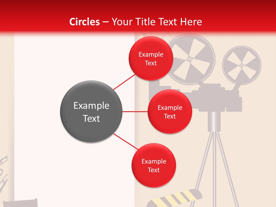 Blockbuster Cameraman Presentation PowerPoint Template