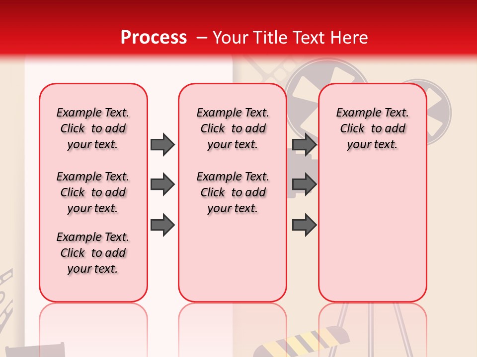 Blockbuster Cameraman Presentation PowerPoint Template