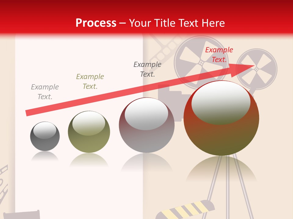 Blockbuster Cameraman Presentation PowerPoint Template