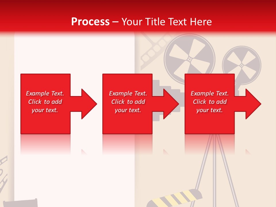Blockbuster Cameraman Presentation PowerPoint Template