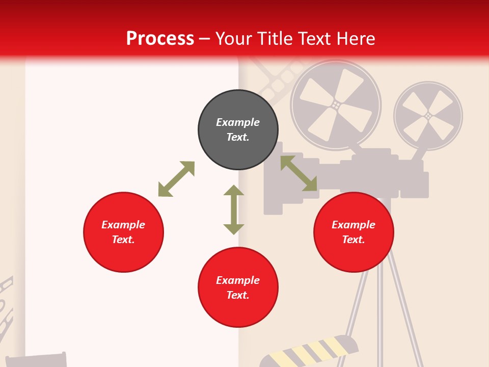Blockbuster Cameraman Presentation PowerPoint Template