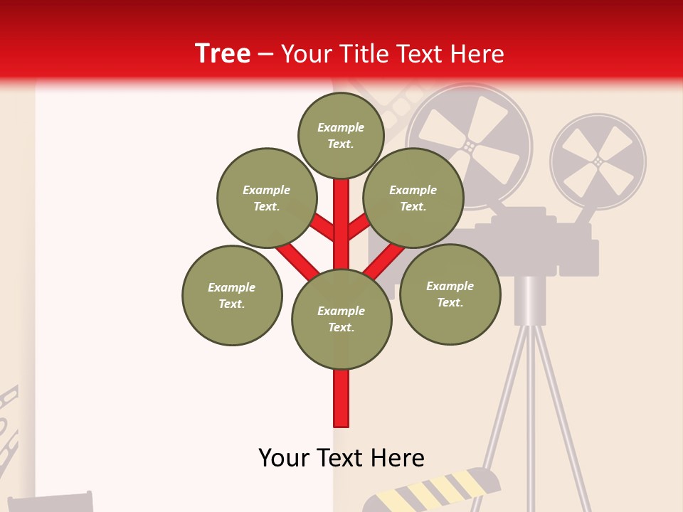 Blockbuster Cameraman Presentation PowerPoint Template