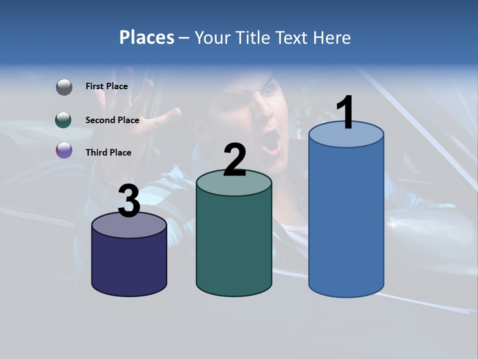 Young Abusive Expression PowerPoint Template