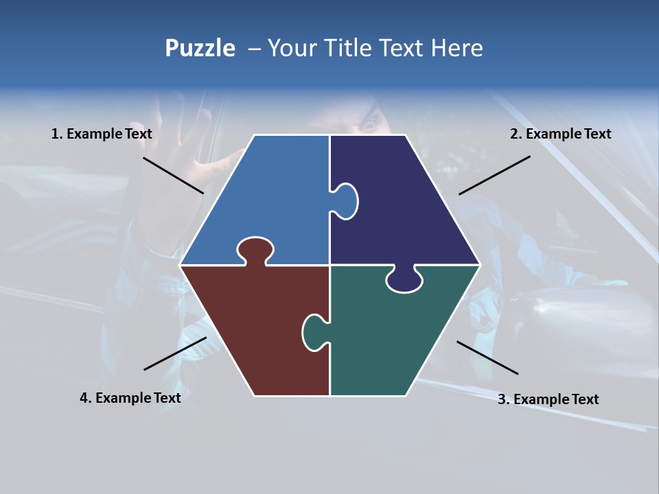 Young Abusive Expression PowerPoint Template