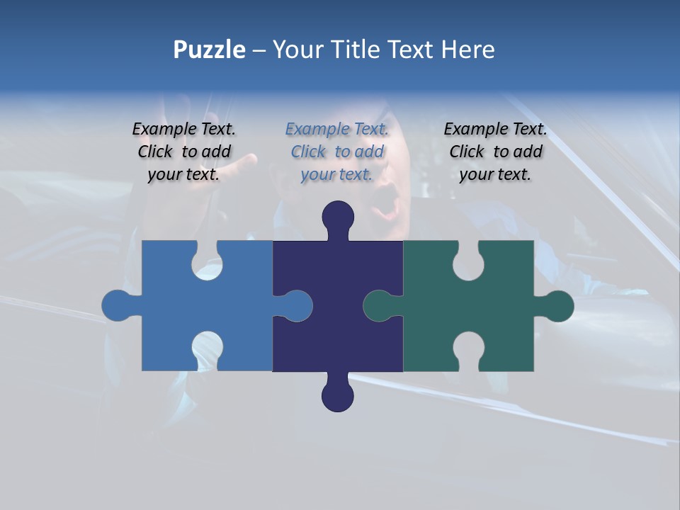 Young Abusive Expression PowerPoint Template