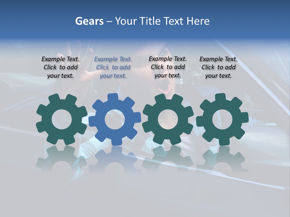 Young Abusive Expression PowerPoint Template