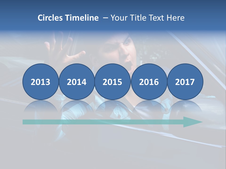 Young Abusive Expression PowerPoint Template