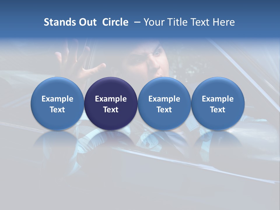 Young Abusive Expression PowerPoint Template