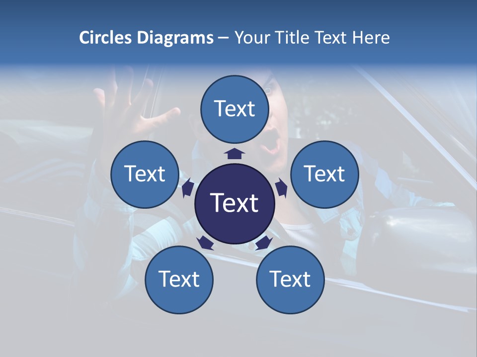 Young Abusive Expression PowerPoint Template