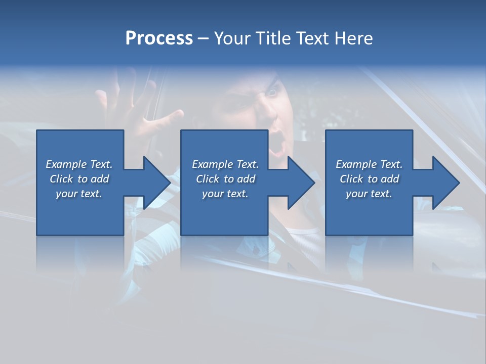 Young Abusive Expression PowerPoint Template