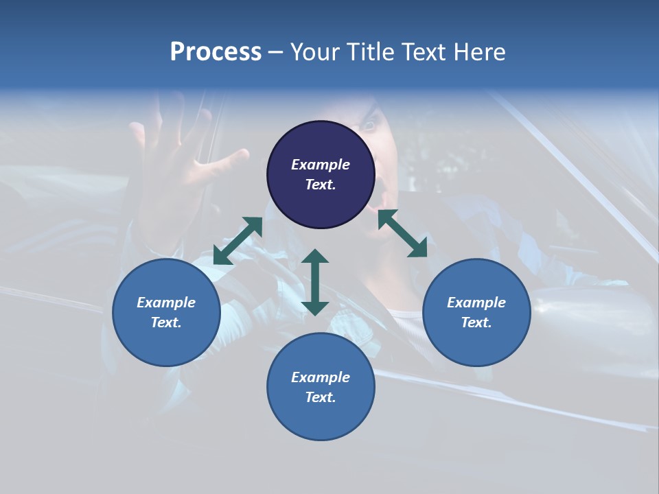 Young Abusive Expression PowerPoint Template