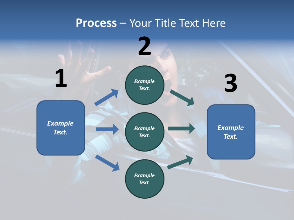 Young Abusive Expression PowerPoint Template