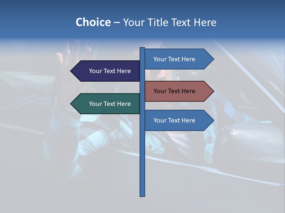 Young Abusive Expression PowerPoint Template
