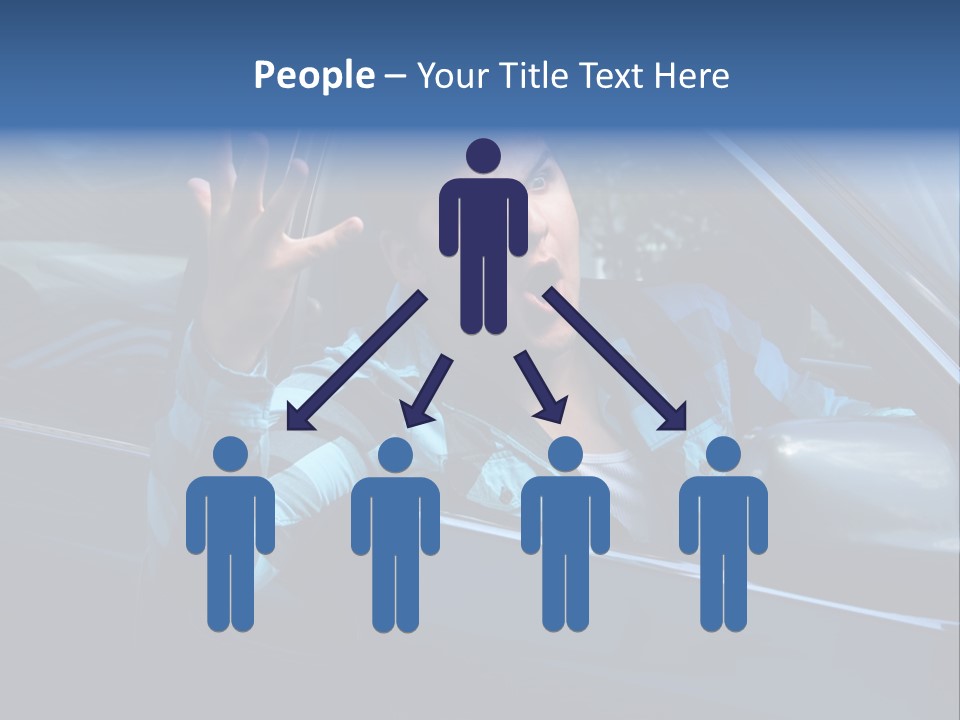 Young Abusive Expression PowerPoint Template