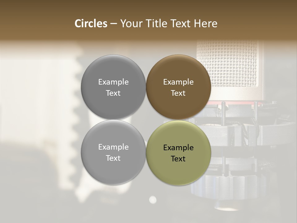 Joy Girl Woman PowerPoint Template