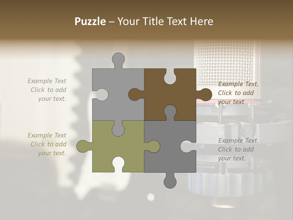 Joy Girl Woman PowerPoint Template