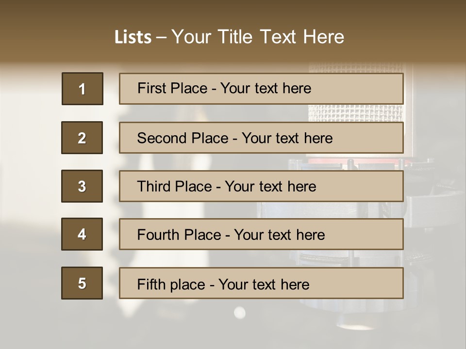 Joy Girl Woman PowerPoint Template