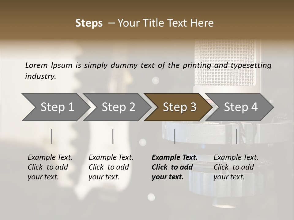 Joy Girl Woman PowerPoint Template