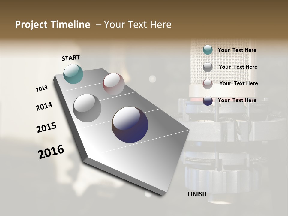 Joy Girl Woman PowerPoint Template