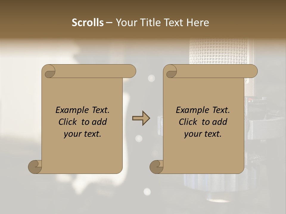 Joy Girl Woman PowerPoint Template