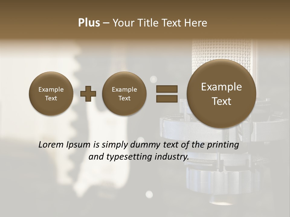 Joy Girl Woman PowerPoint Template